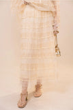 Tiered Chiffon Ruffle Maxi Skirt