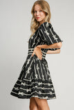 (Website Exclusive) Ribbon Print Dress by Umgee