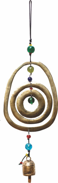 Triple Sprial/Beads & Bell