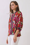 Alanis Mixed Floral Blouse