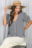 Dorothy Ann Gingham Top (Three Colors!)