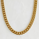 Stylish Cuban Chain Necklace: Dainty