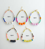 Zinnia Colorful Beaded Stacking Bracelets