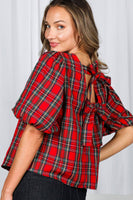 Holly Jolly Bow Blouse