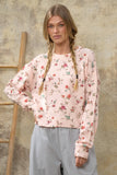 Floral Lightweight Sweater