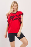 Varsity Gameday Knit Top