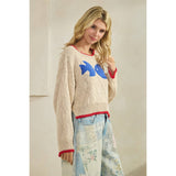 Little Fishes Knitted Sweater