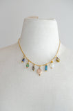 Jill Colorful Beaded Charm Necklace