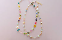 Jill Colorful Beaded Eclectic Necklace