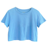 Premium cotton cropped tees