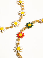 Lea 18K Non-Tarnish Daisy Chain Bracelet