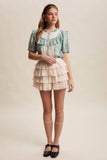 Stevie Ruffle Skort