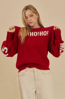 Christmas Sweater with Lettering