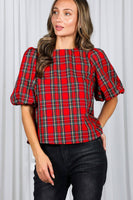 Holly Jolly Bow Blouse