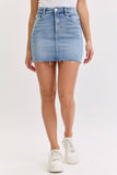 Basic Mid Waisted Mini Skirt