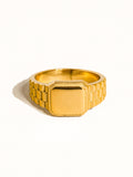 Sens 18K Gold Non-Tarnish Watchband Ring