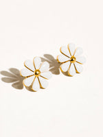 Bree 18K Non-Tarnish Daisy Stud