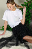 Be A Star Mesh Glitter Skirt
