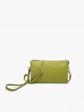 Riley 3 Compartment Crossbody/Wristlet