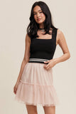 Ballerina Layered Mesh Skirt
