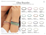 Elley Stretchy Stackable Gemstone Bracelet, Handmade in USA