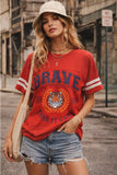 Sporty Brave Graphic Tee