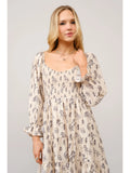 Kentucky Horse Smocked Ruffle Dress