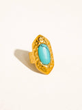 Sonora 18K Gold Non-Tarnish Hammered Statement Ring