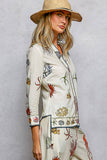 Sea-Inspired Shell Trim Top