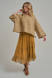 Jasper Midi Skirt (Gold or Olive)