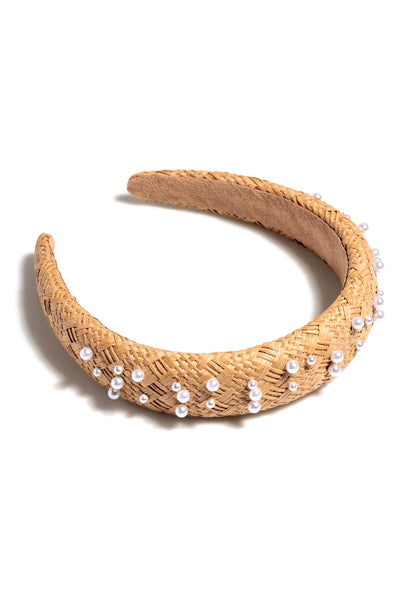 Natural Pearl Headband