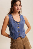 Jessie Scallop Vest