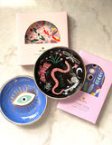 Evil Eye Porcelain Trinket Dish