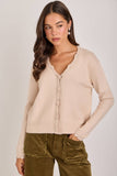 Essential Lace Trimmed Cardi