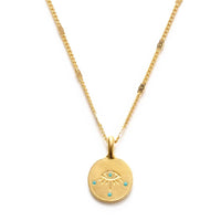 Eye of Protection Necklace (Crystal)