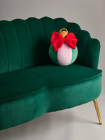 Set/3 Festive Ornament Pillows