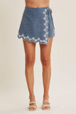 Visual Interest Mini Skirt