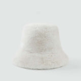 Fluffy Faux Fur Bucket Hats