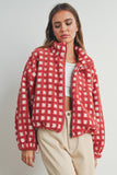 Raspberry Fuzzy Sherpa Fleece