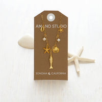 Pacifica Charm Necklace