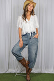 Gracie 100%Cotton Eyelet Lace Top