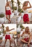 Gameday Ruffle Hem Polka Dot Shorts (UK or U of L)