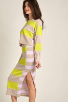 Desi Striped Sweater Set