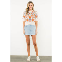 Flora Knit Top
