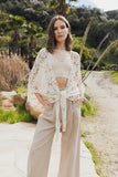 Crochet Petal Kimono Wrap 🌼