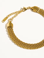 Caden 18K Gold Non-Tarnish Bold Chain Bracelet