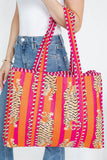 Tiger Handmade Reversible Tote Bag
