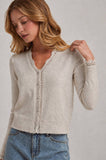 Essential Lace Trimmed Cardi