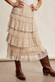 Lala Tiered Skirt