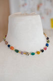 Mariposa Jewel Tone Beaded Necklace
